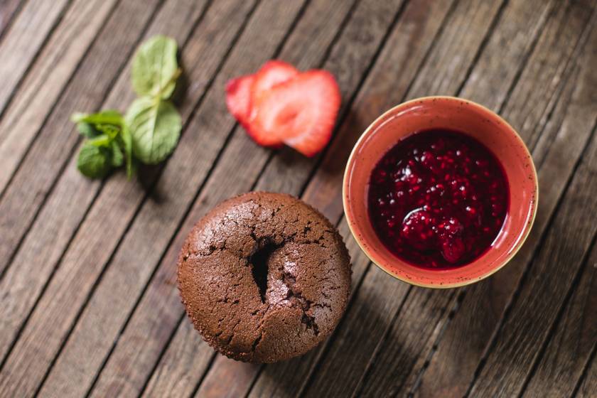 10 perces, puha kakaós-lekváros muffin: még egy gyerek is könnyen elkészíti