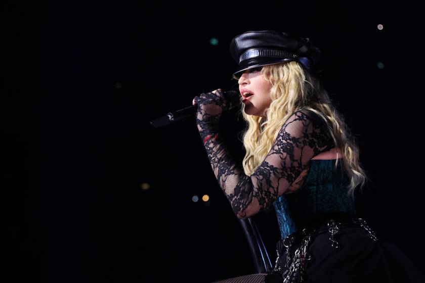 Madonna 11 éves lánya magassarkúban ropta a színpadon: Estere ellopta a show-t a koncerten