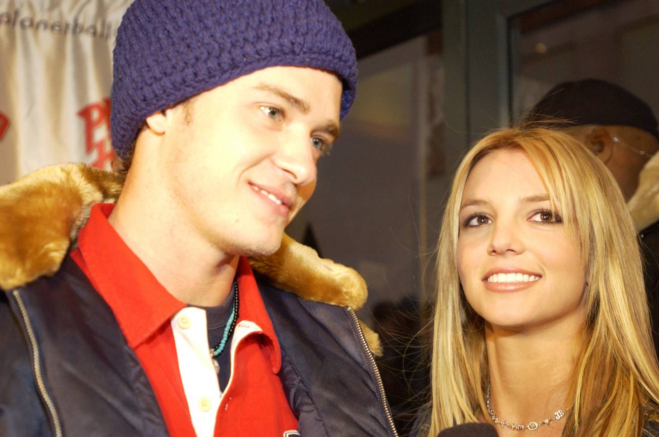 Britney Spearsszel kétszavas sms-ben szakított Justin Timberlake