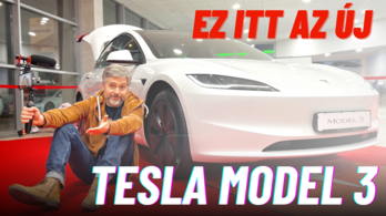 Karotta akcióban - Magyarországon szaglásztuk körbe az új Tesla Model 3-at