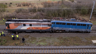 Videó készült a Sápon történt megrázó vonatbaleset helyszínén
