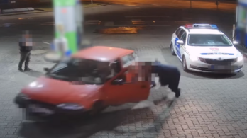 Rendőrt és polgárőrt sodort el autójával a fiatal férfi egy újpesti benzinkúton