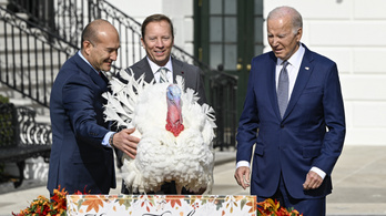 Joe Biden élt az elnöki jogkörével: megkegyelmezett két pulykának
