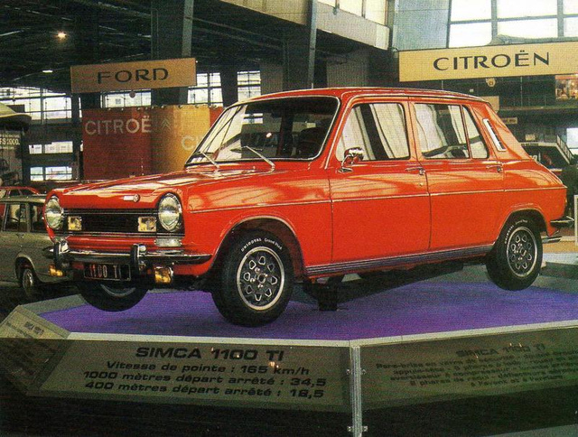Simca 1100 Ti (1974), 82 lóerő, 950 kiló