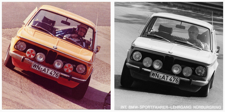 Mindkét felvétel 1973-ban a Nürburgringen készült a kocsiról. Ebben az évben 29 szlalomversenyből 15-öt megnyert