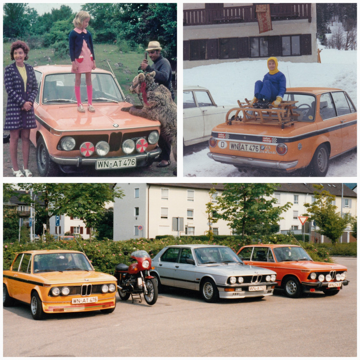 A család is ezt használta. A bal felső kép 1973-ban a Plitvicei-tavaknál készült, a jobb felső 1975-ben Ausztriában, az alsó pedig 1986-ban Fellbachban