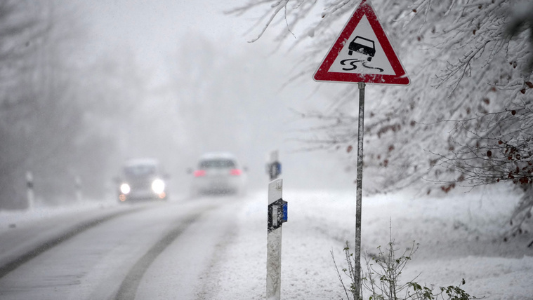 Akkora havazás volt Horvátország déli részén, hogy az autópályán csak 40-nel lehetett menni