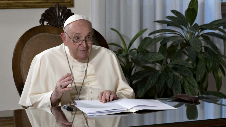 Ferenc pápa az éghajlatváltozás elleni közös küzdelemre szólított fel a klímacsúcson