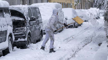 Ausztriában több mint húszezer háztartás maradt áram nélkül a heves havazás miatt