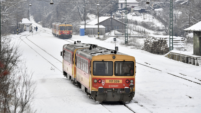 MÁV: keddig nem közlekednek a vonatok Diósjenő és Szokolya közt