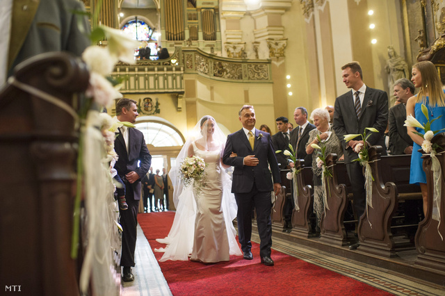 Orbán Ráhel esküvője