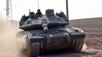 Tömegesen vonultak be az izraeli tankok a Gázai övezet déli részére