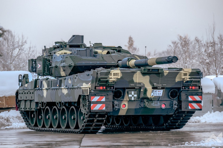 3.	Az első magyar Leopard 2 A7 HU (fotó: honvedelem.hu)