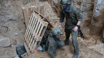 Izrael tengervizet szivattyúzott a Hamász alagútrendszerébe
