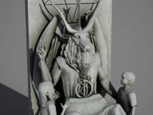 Sátánista szobrot szeretnének a parlamentbe