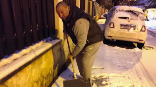 A magyar politikusok így számoltak be a csütörtöki hóhelyzetről