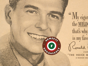 Amikor Ronald Reagan cigit reklámozott
