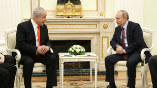 Vlagyimir Putyinnal tárgyalt Benjamin Netanjahu
