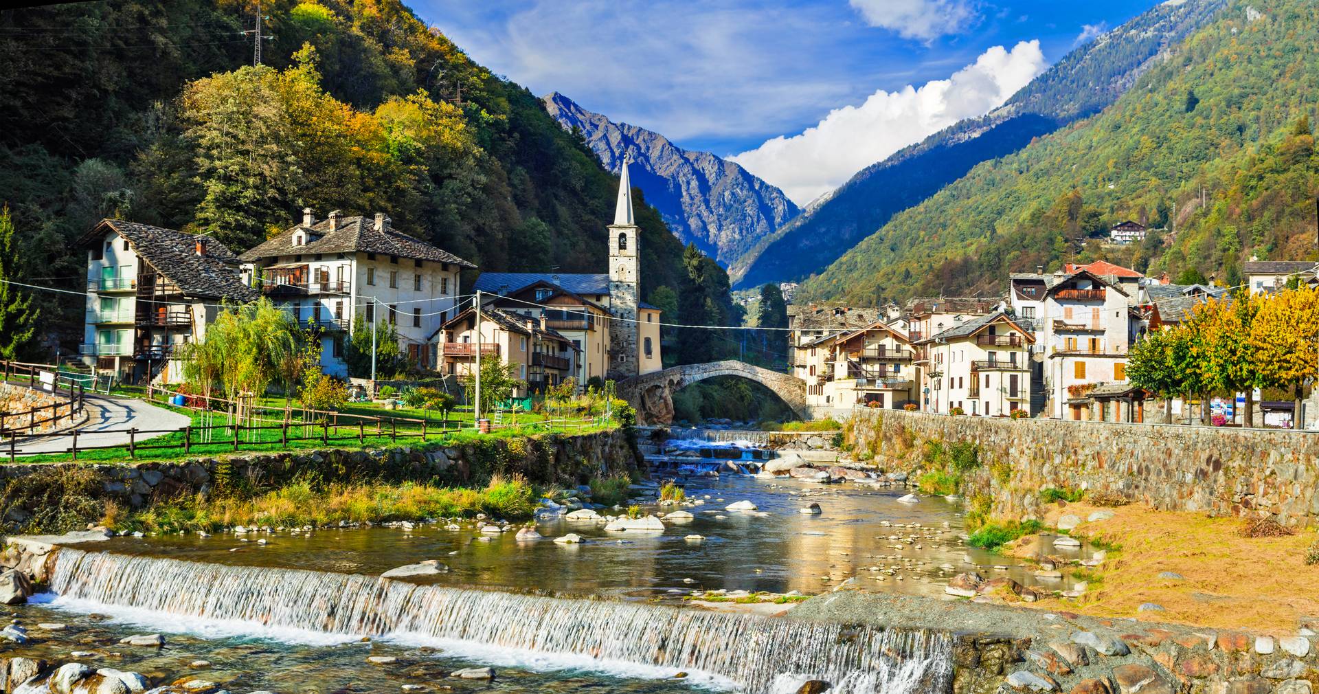 Az Aosta-völgy Olaszországban