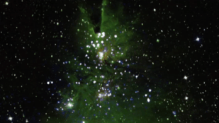 Űrbéli karácsonyfáról készített felvételt a NASA