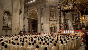 Ötezer embert várnak a Szent Péter-bazilikába Ferenc pápa karácsonyi miséjére