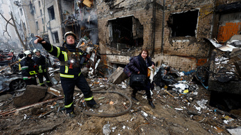Rakétaeső zúdult Kijevre, sok a sérült