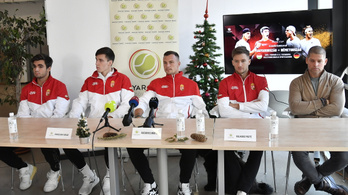 Jó hírt kaptak a magyar teniszrajongók a németek elleni Davis-kupa találkozó előtt