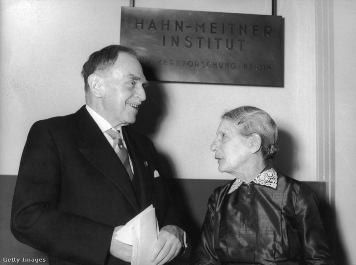 Otto Hahn és Lise Meitner 1959. március 14-én