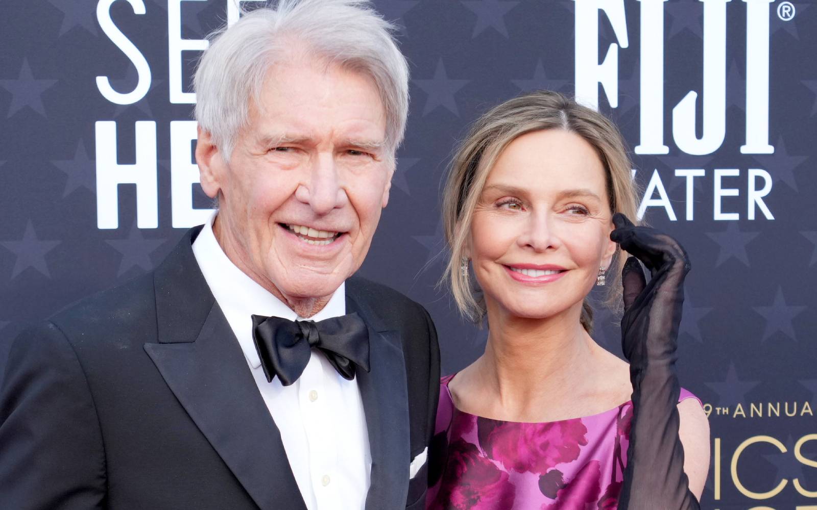 Harrison Ford és felesége a 2024-es Critics Choice Awards-on