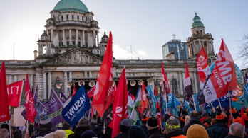 Elfogyott a türelem, óriási sztrájkot tartottak Észak-Írországban
