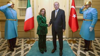 Erdogan és Meloni Isztambulban tárgyalt zárt ajtók mögött