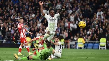 Perdöntő új bizonyíték: Vinícius Jr. a karjával ütötte be a Real Madrid második gólját