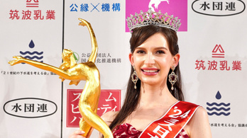 Ukrán származású modell nyerte a japán szépségversenyt