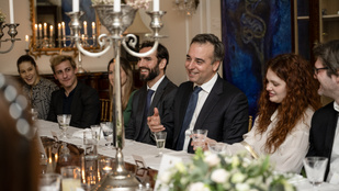 Puskás-Dallos Peti és Szilágyi Áron is felbukkant David Pressman vacsoráján