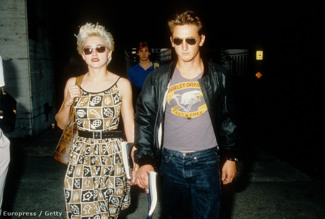 Madonna és Sean Penn 1986-ban