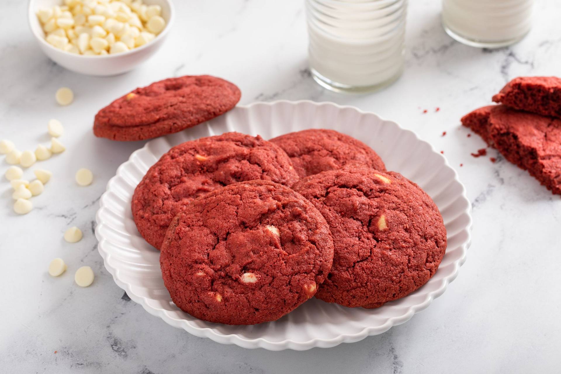 Red velvet (vörös bársony) keksz