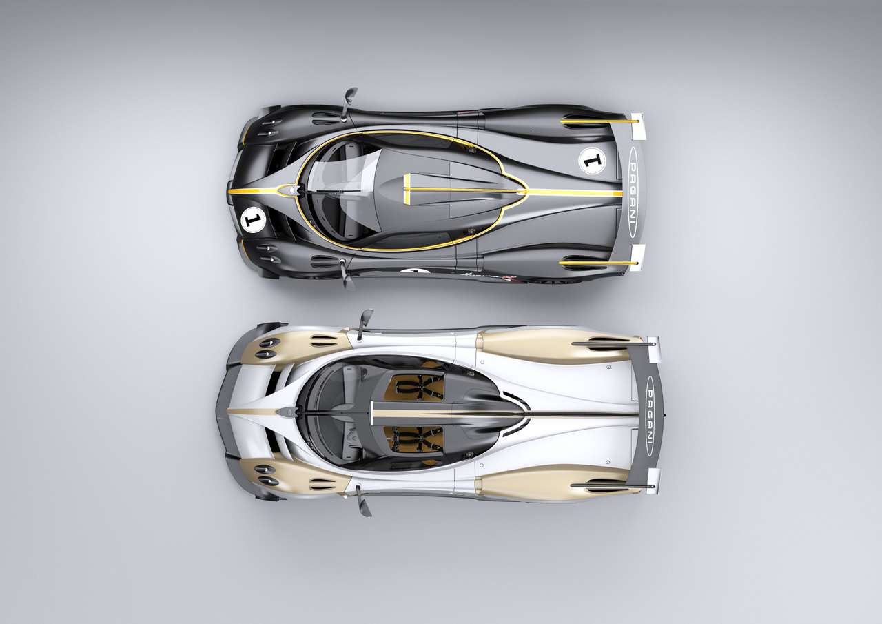 Ez a különbség a Huayra R és az R Evo között. A McLarenekből is van LT, vagyis Long Tail.