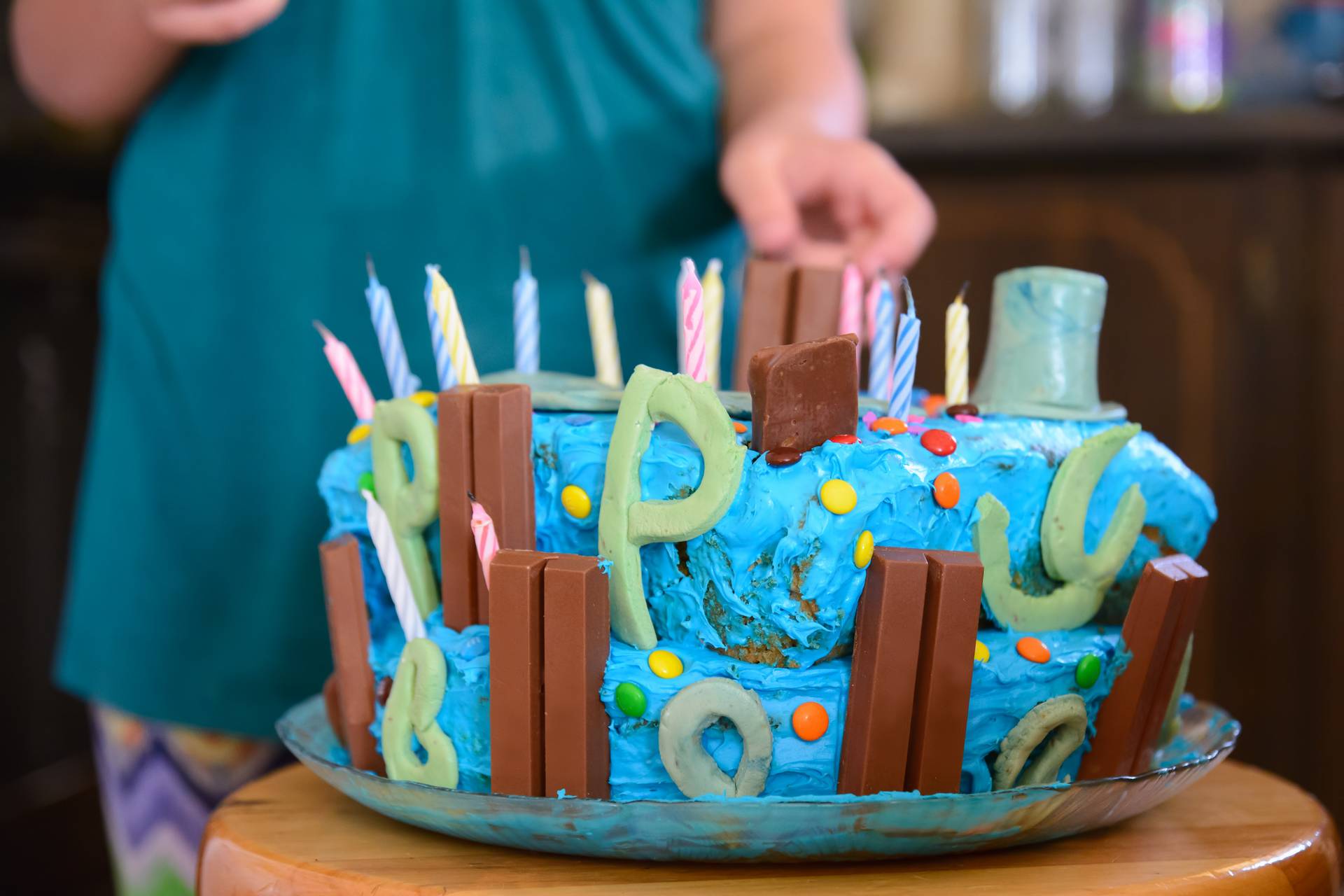 Elrontott születésnapi torták