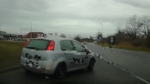 Egy betépett sofőrt üldöztek a veszprémi rendőrök