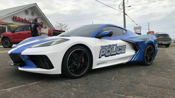 Corvette-tel bővül egy amerikai rendőrség flottája