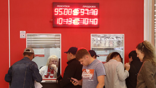Alekszej Navalnij halálhíre után összeomlott a rubel