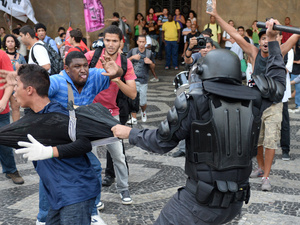 Újabb utcai összecsapások Brazíliában