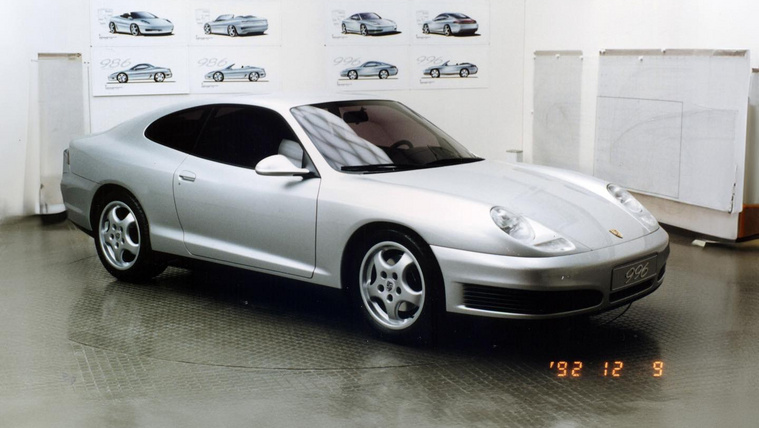 A Bertone 1992-es Porsche 996 és Boxster koncepcióitól eldobod az agyad