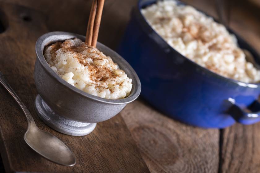 Mennyei, krémes rizspuding: fahéjtól és kókusztól illatos