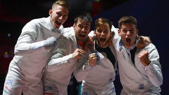 Biztossá vált a magyar férfi párbajtőrcsapat olimpiai szereplése