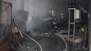 Gázpalack robbant egy ipari csarnokban a XXI. kerületben