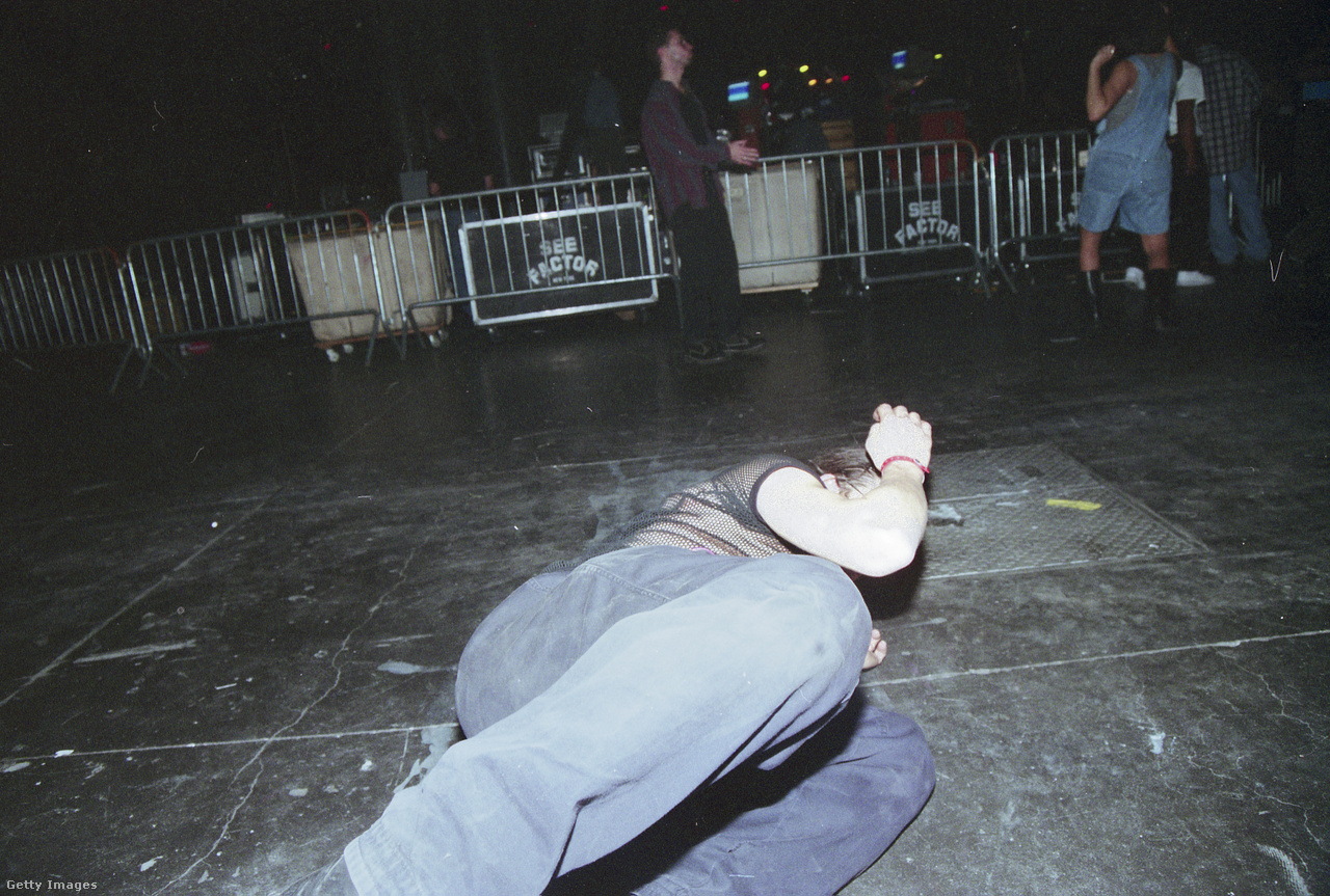 Amerikai Egyesült Államok, New York, 1995. november 25. Táncosok a GMHC Dance A Thon-ban