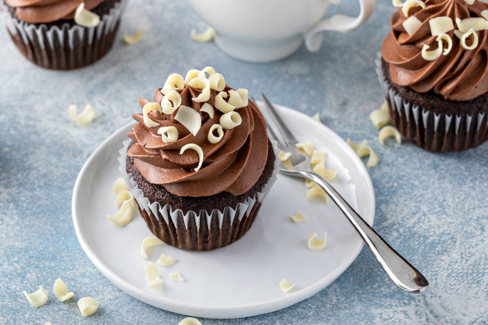Csokis-cupcake