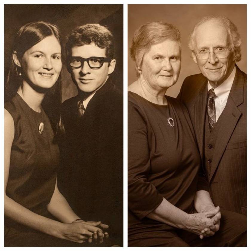 Ilyenek voltak az első randin, és így néznek ki 50 évvel később - Megindító fotók az igaz szerelemről