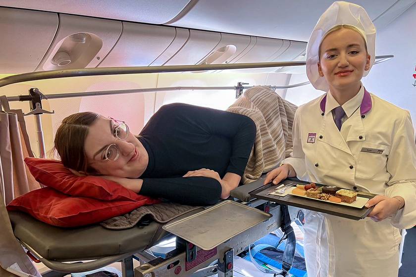 Hatéves korában már 170 centi volt a világ legmagasabb nője - Méretei miatt sokáig repülőn sem ülhetett